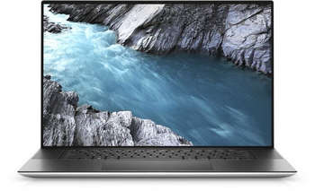 Ноутбук DELL XPS 17 Core i7 10875H/32Gb/SSD1Tb/NVIDIA GeForce RTX 2060 MAX Q 6Gb/17"/Touch/UHD+ /Windows 10 64/silver/WiFi/BT/Cam (9700-8342)