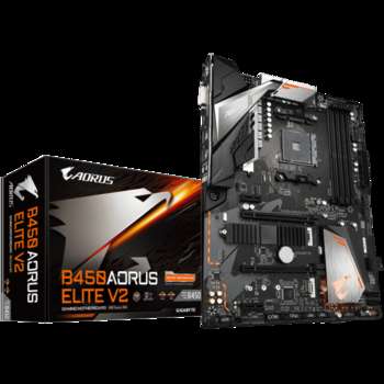 Материнская плата Gigabyte B450 AORUS ELITE V2