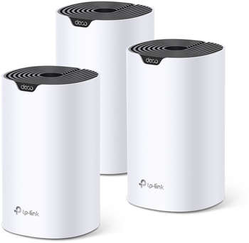 Маршрутизатор TP-LINK Бесшовный Mesh роутер Deco S4 AC1200 10/100/1000BASE-TX белый