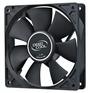 Кулер для корпуса DEEPCOOL Вентилятор для корпуса XFan 120 120х120x25 черный 3-pin 4-pin  Ret