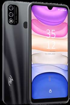 Смартфон Itel L6006 A48 Black, 6.1'' 18:9 1560x720, 1.4GHz, 4 Core, 2GB RAM, 32GB, up to 128GB flash, 5Mpix AF+0.08Mpix/5Mpix, 2 Sim, 2G/3G/4G,  GPS, A-GPS, Glonass, BT v4.2, WiFi 802.11 a/b/g/n, Micro-USB, 3000mAh, Android 10.0 Go, 178g, 156 ммx77.8 ммx9,46 мм A48 L6006 Black
