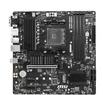 Материнская плата MSI B550M PRO-VDH Soc-AM4 AMD B550 4xDDR4 mATX AC`97 8ch GbLAN RAID+VGA+HDMI+DP