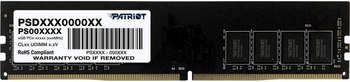 Оперативная память Patriot DDR4 32Gb 2666MHz PSD432G26662 RTL PC4-21300 CL19 DIMM 288-pin 1.2В dual rank