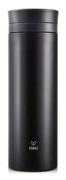 Термос DELI 17659dk-gray 0.480л. темно-серый