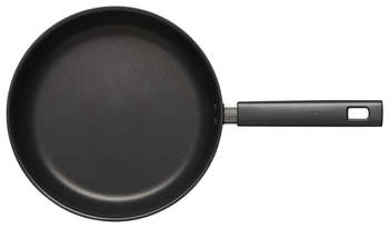 Сковорода FISKARS Hard Face 1052224 круглая 28см ручка несъемная черный