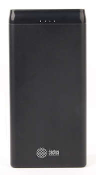 Внешний аккумулятор CACTUS CS-PBFSFT-10000 Li-Pol 10000mAh 2.1A+2.1A черный 2xUSB