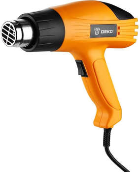 Клеевой пистолет DEKO Технический фен HG2000W 2000Вт темп.350/500С