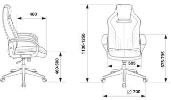 Игровое кресло ZOMBIE VIKING 3 AERO RUS