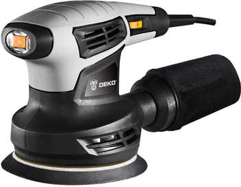 Шлифмашина эксцентриковая DEKO Эксцентриковая шлифмашина DKG400-125 400Вт D125мм