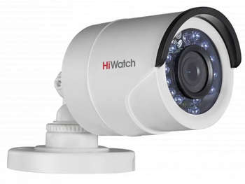 Камера видеонаблюдения HiWatch аналоговая DS-T200A 2.8-2.8мм HD-TVI цв. корп.:белый