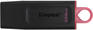 Flash-носитель Kingston Флеш Диск 256Gb DataTraveler Exodia DTX/256GB USB3.0 черный/красный