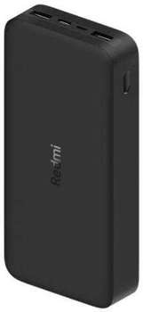 Внешний аккумулятор Xiaomi Мобильный аккумулятор Redmi PB200LZM 20000mAh QC3.0 18W 2.4A 2xUSB-A черный