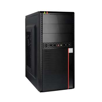 Корпус EXEGATE EX284039RUS Minitower BA-204U Black, mATX, <без БП>, 2*USB+2*USB3.0, Audio