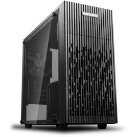 Корпус DEEPCOOL MATREXX 30 mATX, Black, Стекл. боковая панель, Без БП