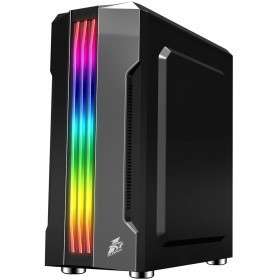 Корпус 1STPLAYER R3-A-1R1 RAINBOW R3-A / ATX, tempered glass side panel / 1x 120mm LED fan inc. / R3-A-1R1