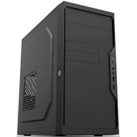 Корпус Foxline FL-733-FZ450R  mATX, 2x5.25EXT, 2x3.5EXT, 5x3.5INT, 2xUSB2.0, HDA, w/o FAN, w/450W ATX PSU, w/1.2m EU pwr cord