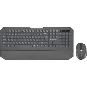 Клавиатура DEFENDER + мышь Berkeley C-925 Nano B Black USB [45925] {Кл:104+12 М:, 800/1200/1600}