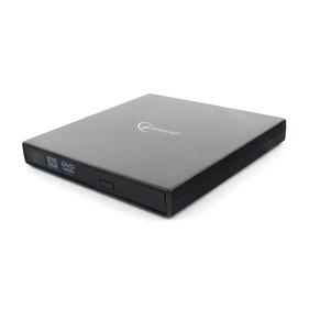 Оптический привод Gembird USB DVD-USB-02 ext. пластик, черный RTL