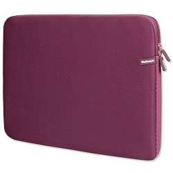 Сумка для ноутбука PORTCASE KNP-18DB {неопрен, бордо, 17-18,4''}