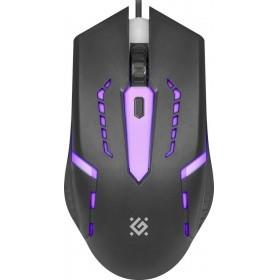 Мышь DEFENDER Flash MB-600L [52600] {Проводная оптическая мышь, 7 цветов, 4 кнопки, 800-1200dpi}