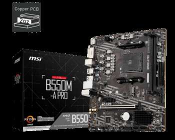 Материнская плата MSI B550M PRO-VDH