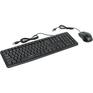 Клавиатура Oklick + мышь 600M black USB [337142]