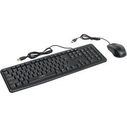 Клавиатура Oklick + мышь 600M black USB [337142]