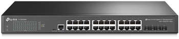 Коммутатор TP-LINK SG3428X  24x1Гбит/с 4SFP+ управляемый