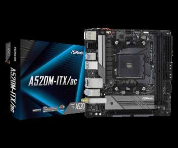Материнская плата ASRock A520M-ITX/AC