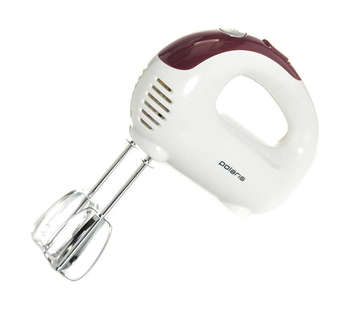 Миксер POLARIS ручной PHM 3018 300Вт бордовый