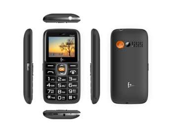Сотовый телефон F+ Ezzy4 Black Ezzy4 Black