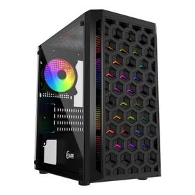 Корпус Powercase CMIMTB-L3 Mistral Micro T3B, Tempered Glass, Mesh, 2x 140mm + 1х 120mm 5-color fan, чёрный, mATX