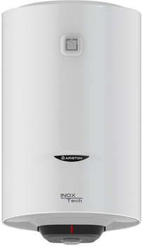 Водонагреватель проточный ARISTON PRO1 R INOX ABS 80 V SLIM 2K 2кВт 80л электрический настенный/белый (3700651)