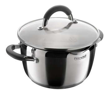 Кастрюля RONDELL Flamme RDS-024 3.2л. d=20см  стальной