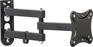 Кронштейн для ТВ Hama Кронштейн для телевизора R1 118153 черный 10"-27" макс.15кг настенный поворотно-выдвижной и наклонный