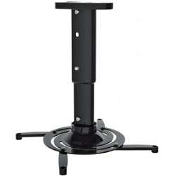 Кронштейн для проекторов CACTUS CS-VM-PR05M-BK черный Кронштейн для проектора макс.10кг настенный и потолочный поворот и наклон