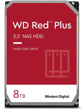 Жесткий диск HDD SATA-III 8Tb WD80EFAX NAS Red Plus 256Mb 3.5"
