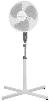 Вентилятор SCARLETT напольный SC-SF111B24 40Вт скоростей:3 серый/белый