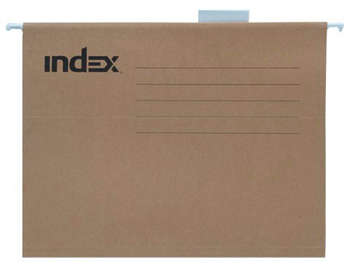 Папки и файлы NONAME Папка подвесная 00003348 A4 картон коричневый