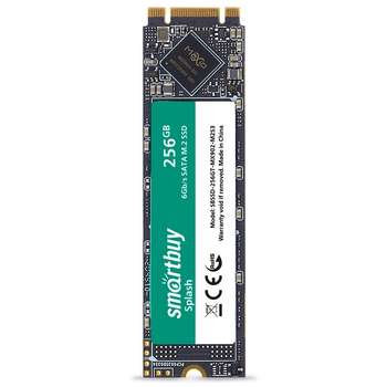 Накопитель SSD Smart Buy 256Gb Splash M2 SBSSD-256GT-MX902-M2S3