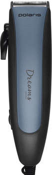 Триммер для волос POLARIS Машинка для стрижки PHC 0924 синий/черный 9Вт