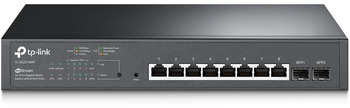 Коммутатор TP-LINK SG2210MP  8x1Гбит/с 2SFP 8PoE+ 150W управляемый