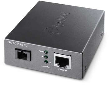 Медиаконвертер TP-LINK FC111A-20 WDM 10/100Mbit RJ45 до 20km