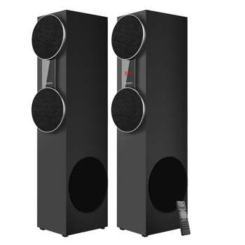 Акустическая система GINZZU GM-325, 2.0, 2x60W/BT/USB/SD/FM/AUX/ДУ