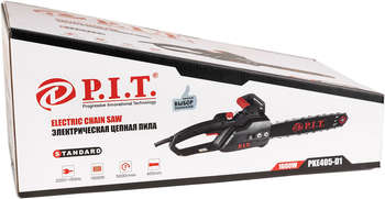 Пила цепная P.I.T. Цепная пила PKE405-D1 от сети 1600Вт дл.шины:16"