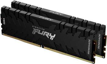Оперативная память Kingston 16GB 3600MHz DDR4 CL16 DIMM  FURY Renegade Black KF436C16RBK2/16