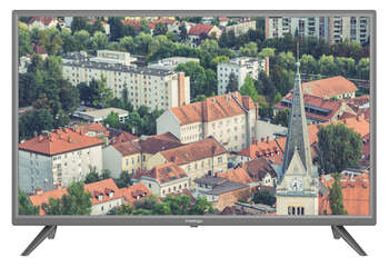 Телевизор PRESTIGIO LED 32" PTV32SN04ZCISML серебристый HD READY 50Hz DVB-T DVB-T2 DVB-C DVB-S DVB-S2 USB