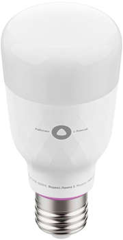 Устройство (умный дом) ЯНДЕКС Умная лампа Yandex YNDX-00010 цветная E27 9Вт 900lm Wi-Fi