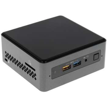 Компьютер, рабочая станция Intel NUC BOXNUC7PJYHN2 Boxed NUC Kit, NUC7PJYHN, w/ no codec, EU cord, single pack BOXNUC7PJYHN2