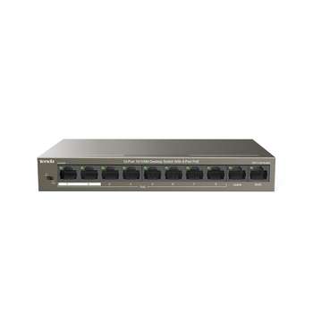 Коммутатор Tenda 10PORT 100M 8POE TEF1110P-8-63W TENDA